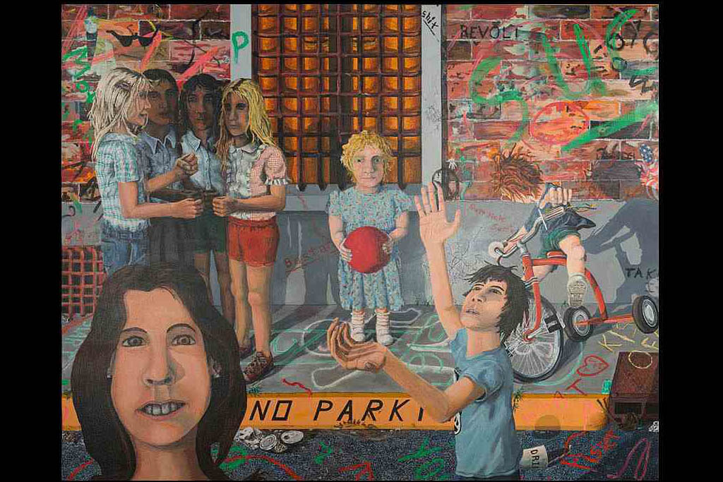 odd woman out painting