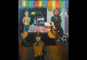 american camper painting